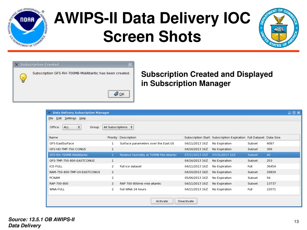 awips ii data delivery ioc screen shots 3