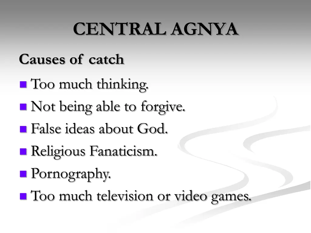 central agnya 1
