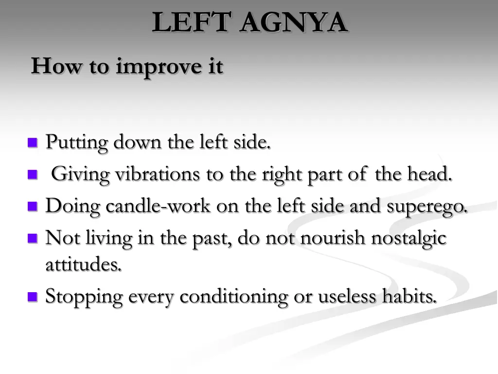 left agnya 3