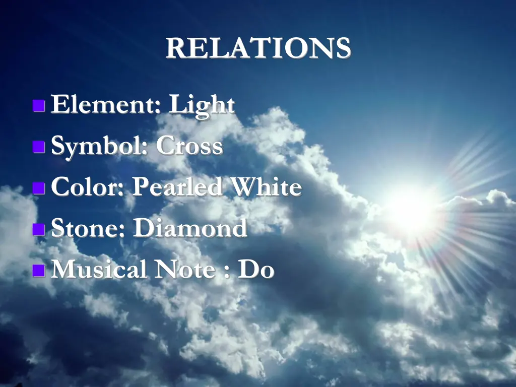 relations