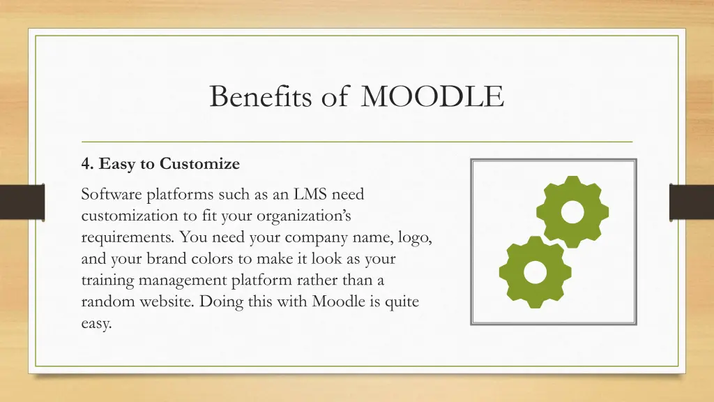 benefits of moodle 2