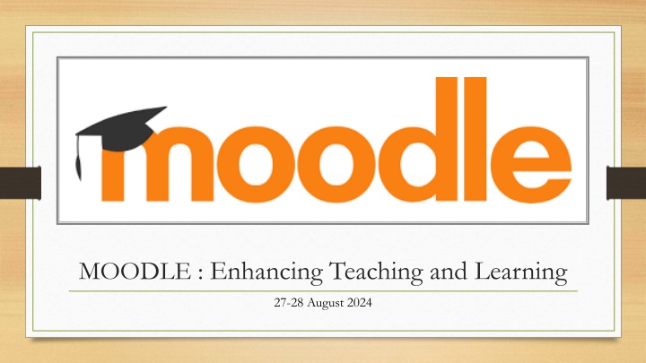 moodle enhancing teaching and learning