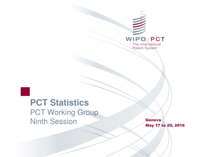 pct statistics pct working group ninth session