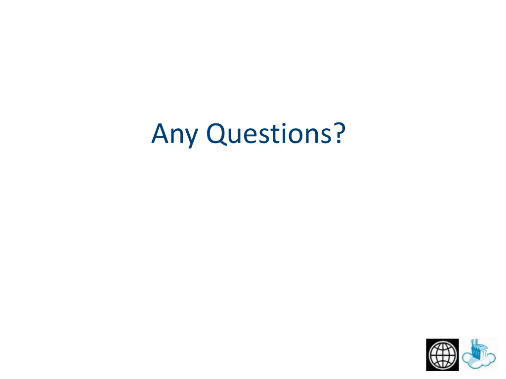 any questions
