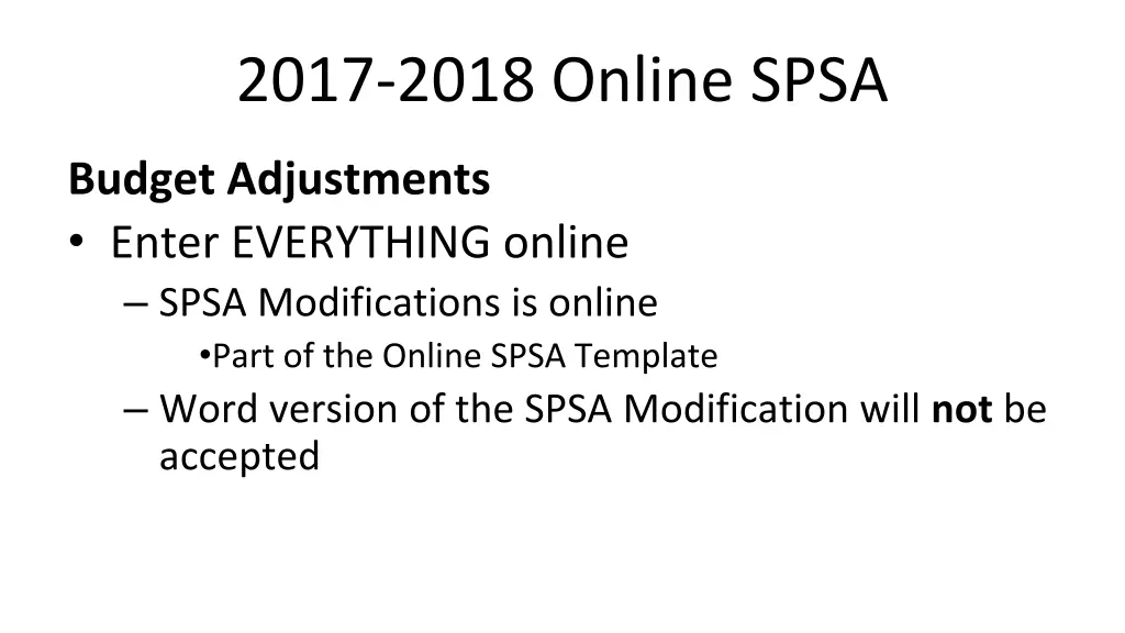 2017 2018 online spsa 17