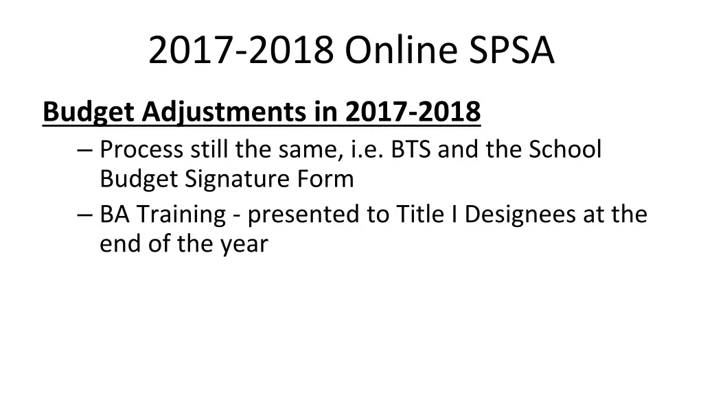 2017 2018 online spsa 18