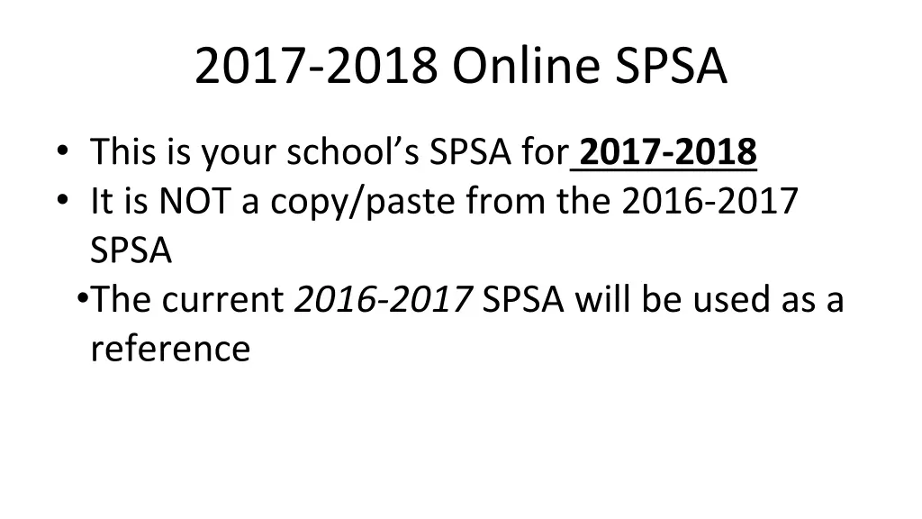 2017 2018 online spsa 8