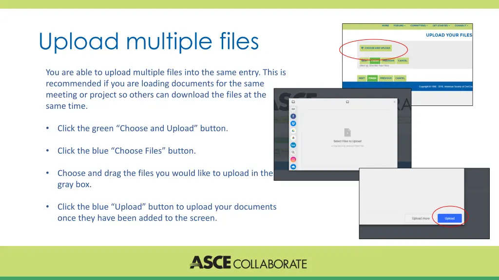 upload multiple files