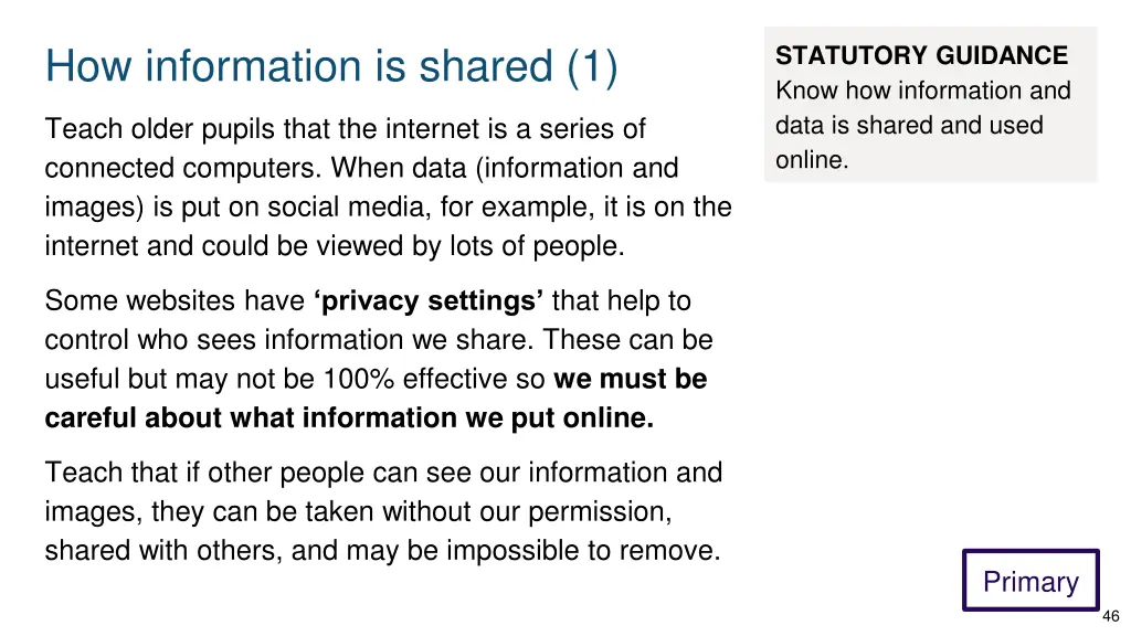 how information is shared 1