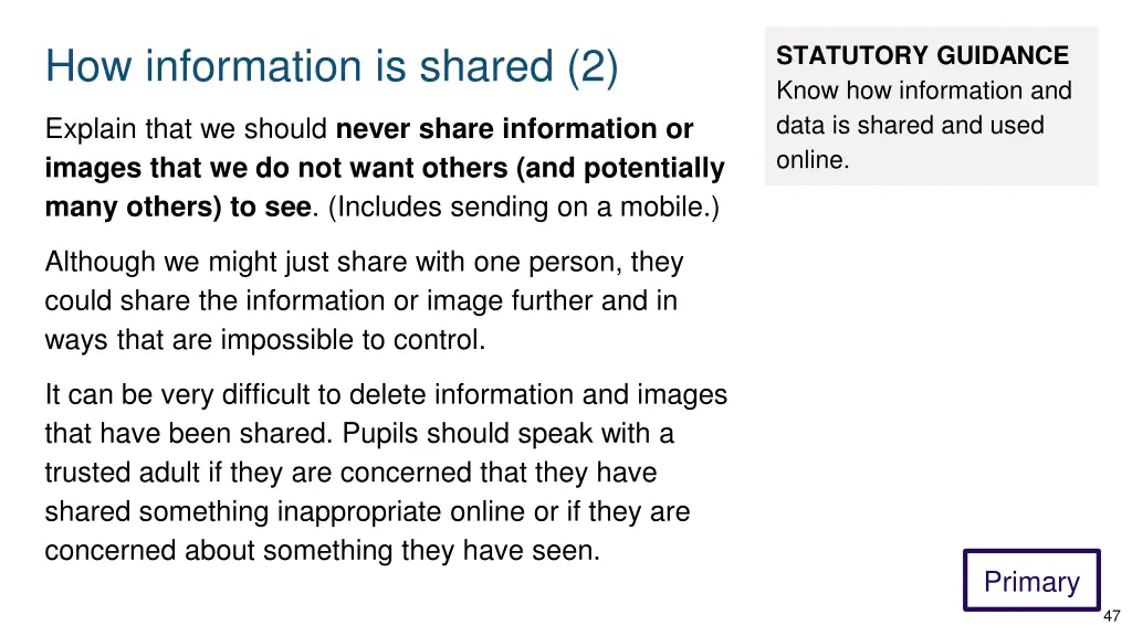 how information is shared 2