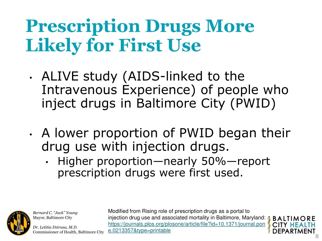 prescription drugs more likely for first use