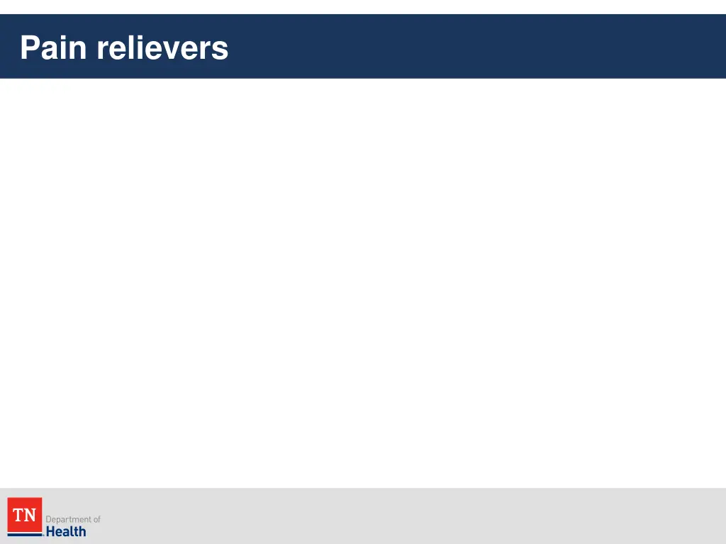 pain relievers