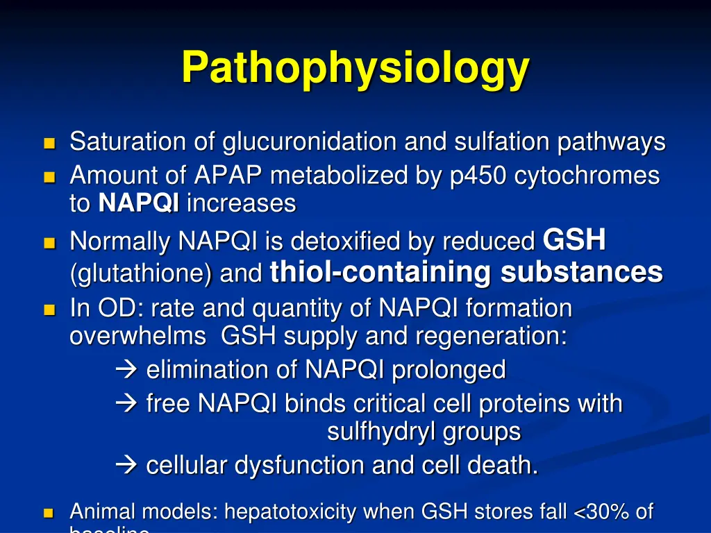 pathophysiology