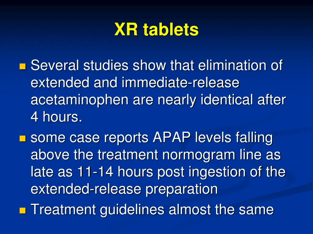 xr tablets