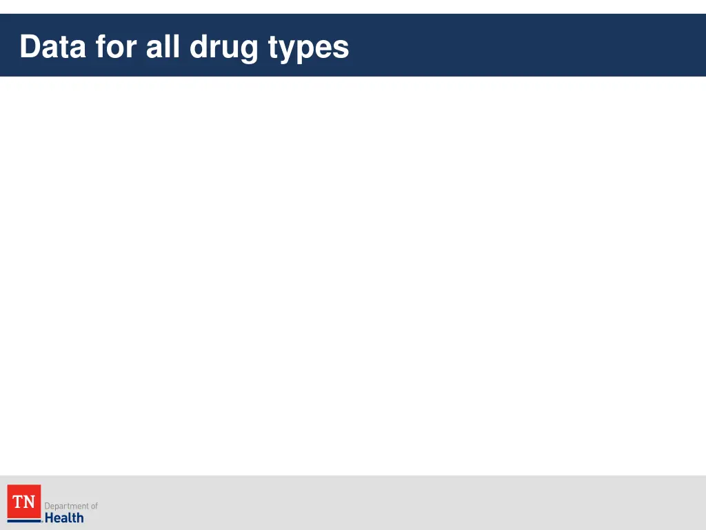 data for all drug types