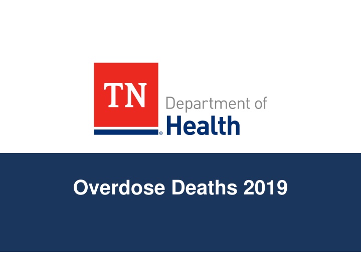overdose deaths 2019