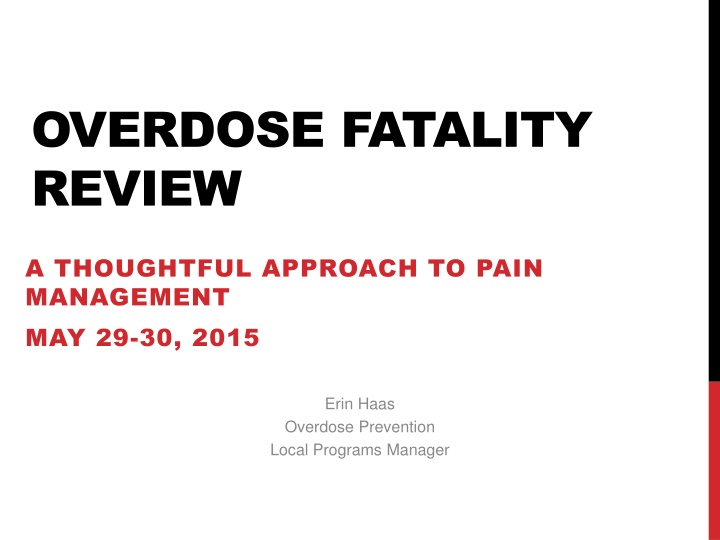 overdose fatality review