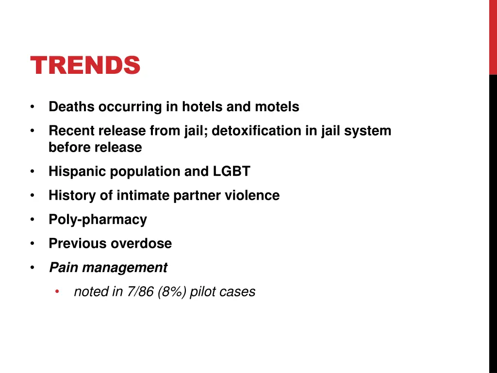 trends