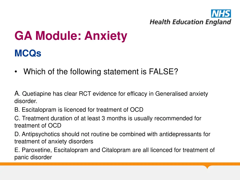 ga module anxiety 11