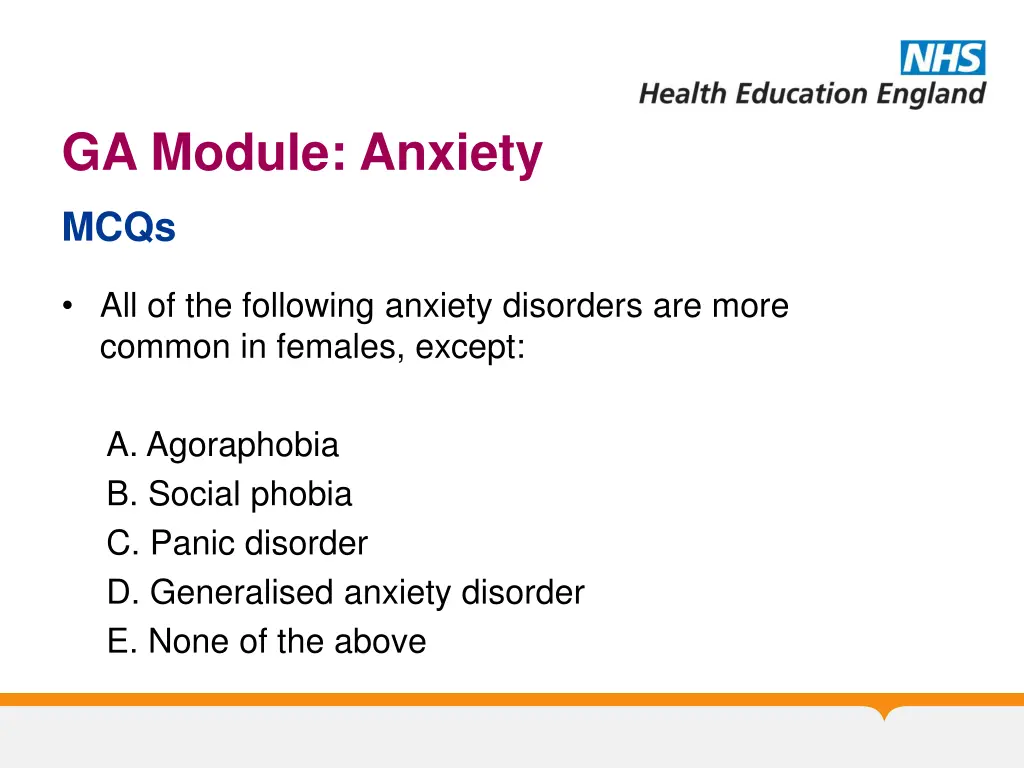 ga module anxiety 5