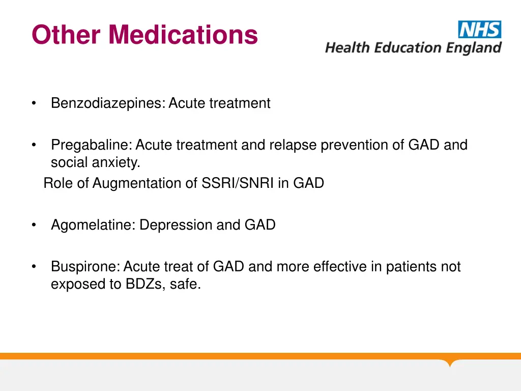 other medications