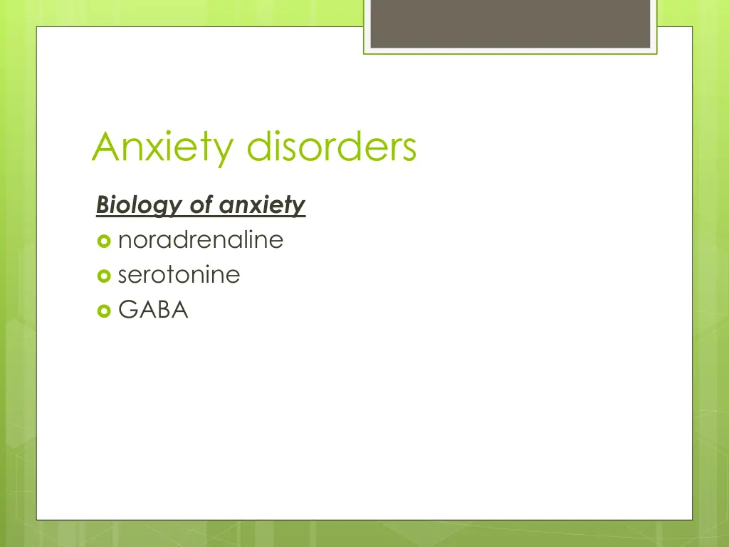 anxiety disorders 3