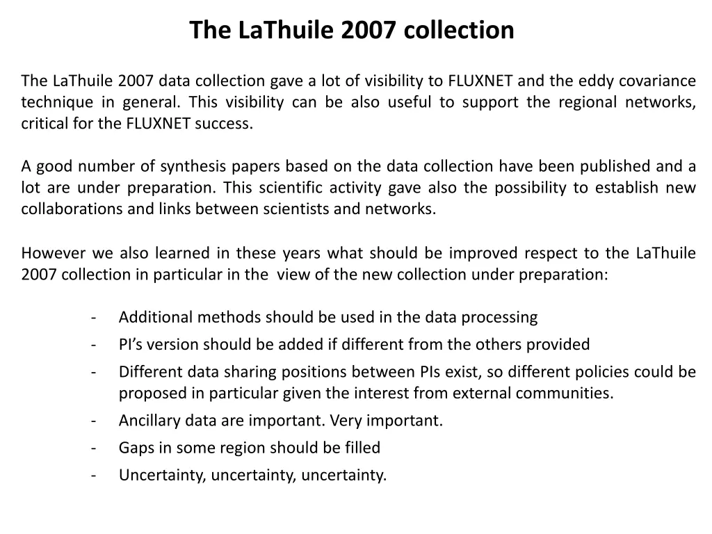 the lathuile 2007 collection