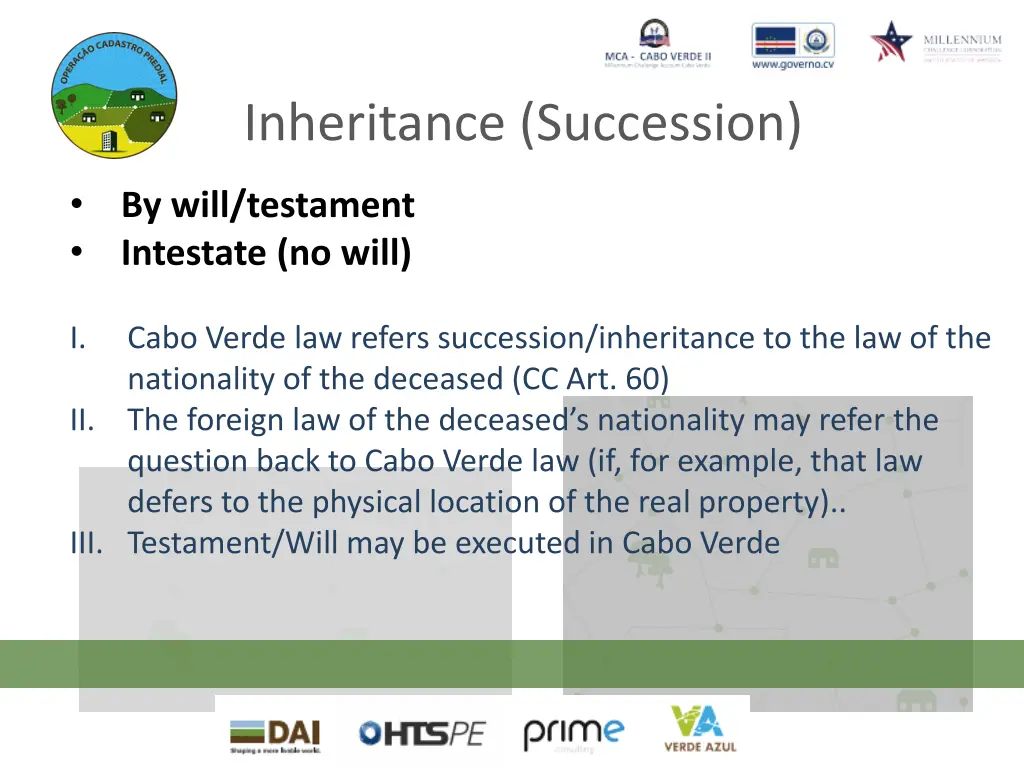 inheritance succession