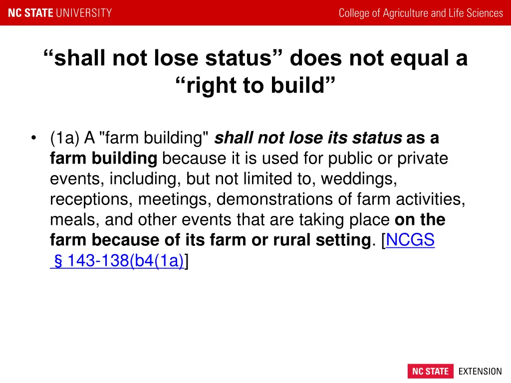 shall not lose status does not equal a right