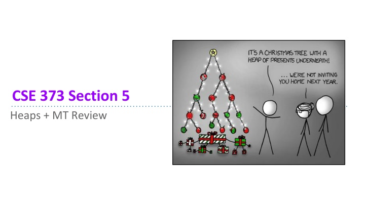 cse 373 section 5 heaps mt review