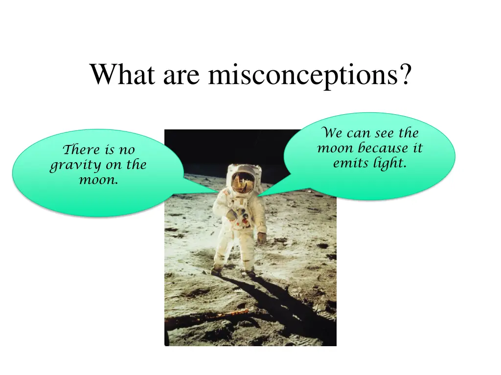 what are misconceptions