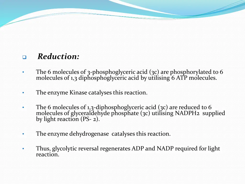 reduction