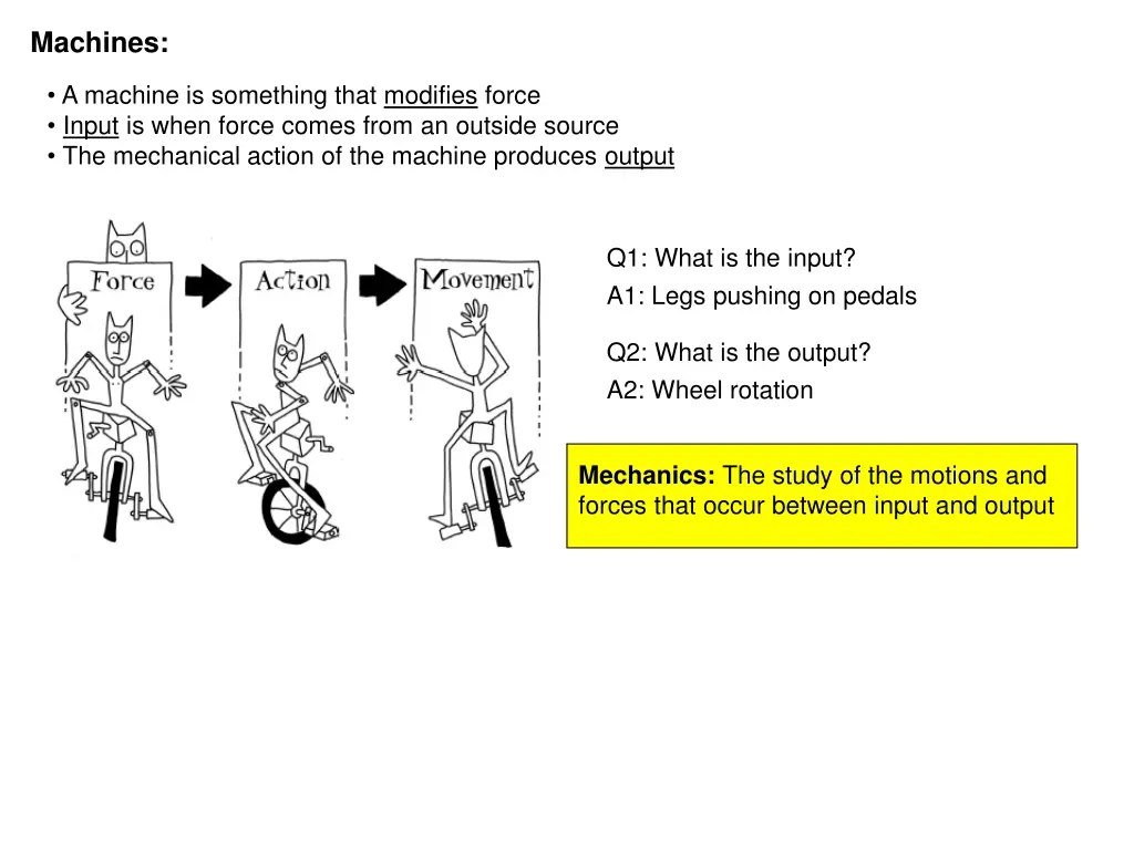machines