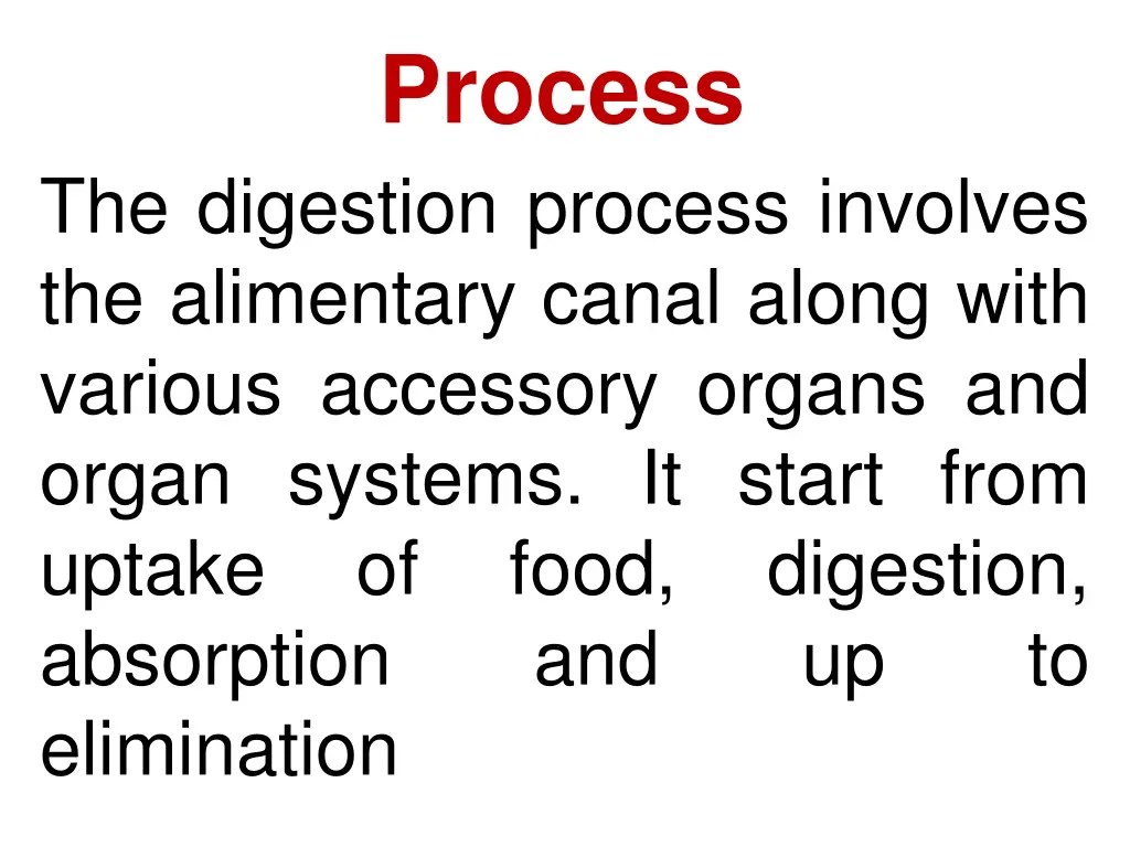 process