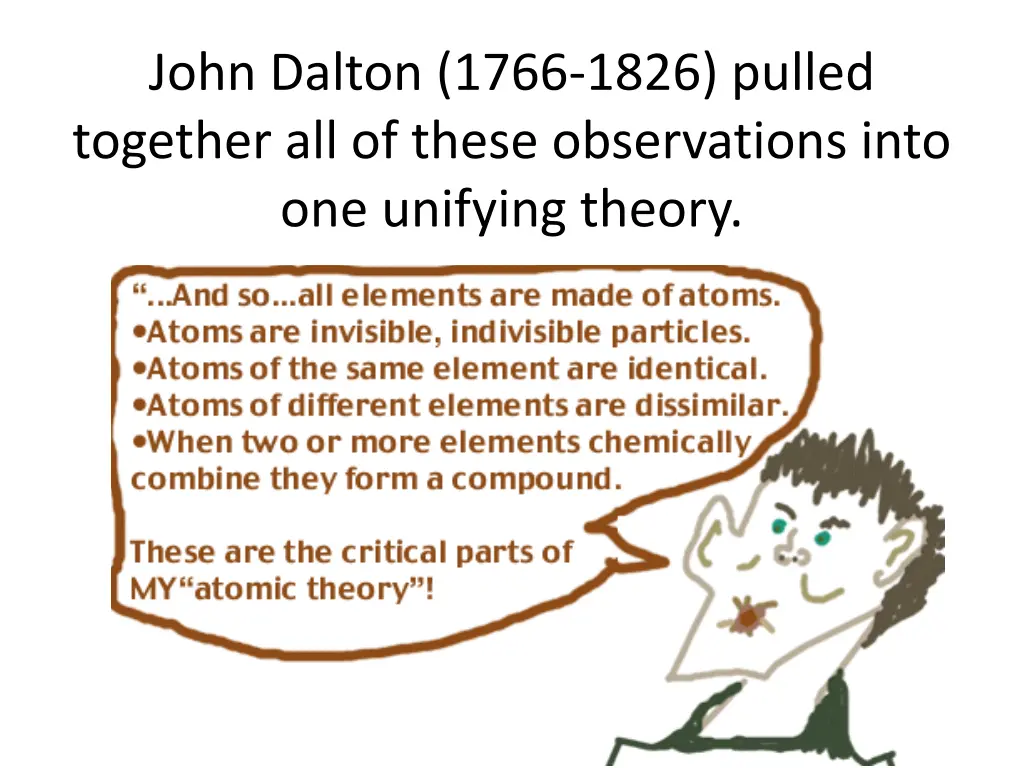john dalton 1766 1826 pulled together