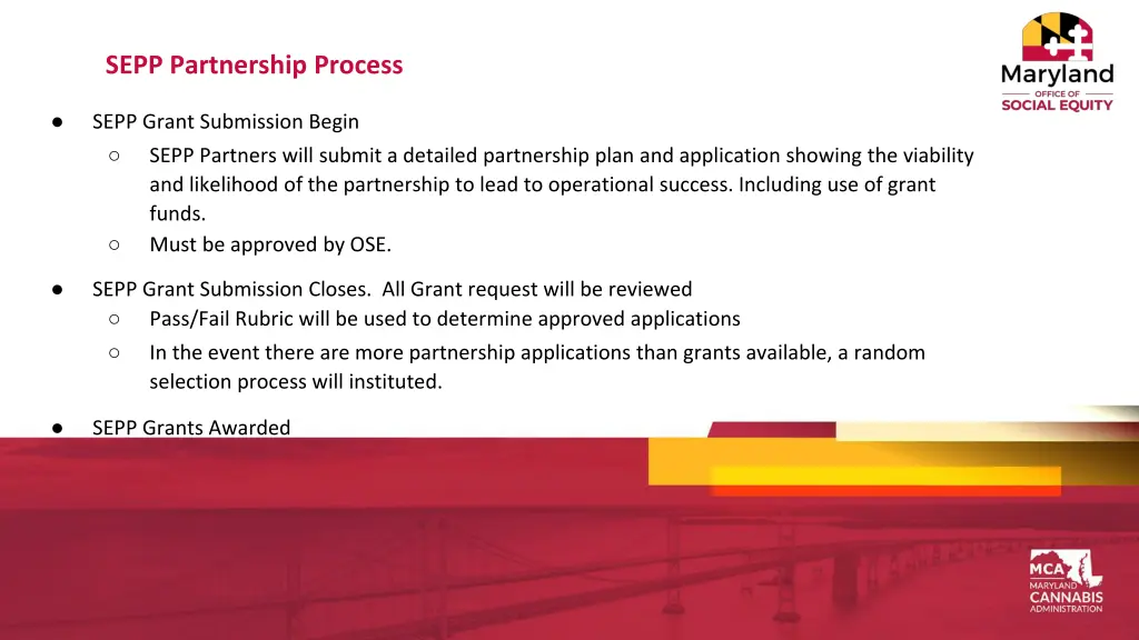 sepp partnership process 1