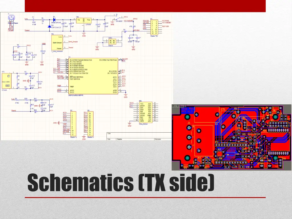 schematics tx side