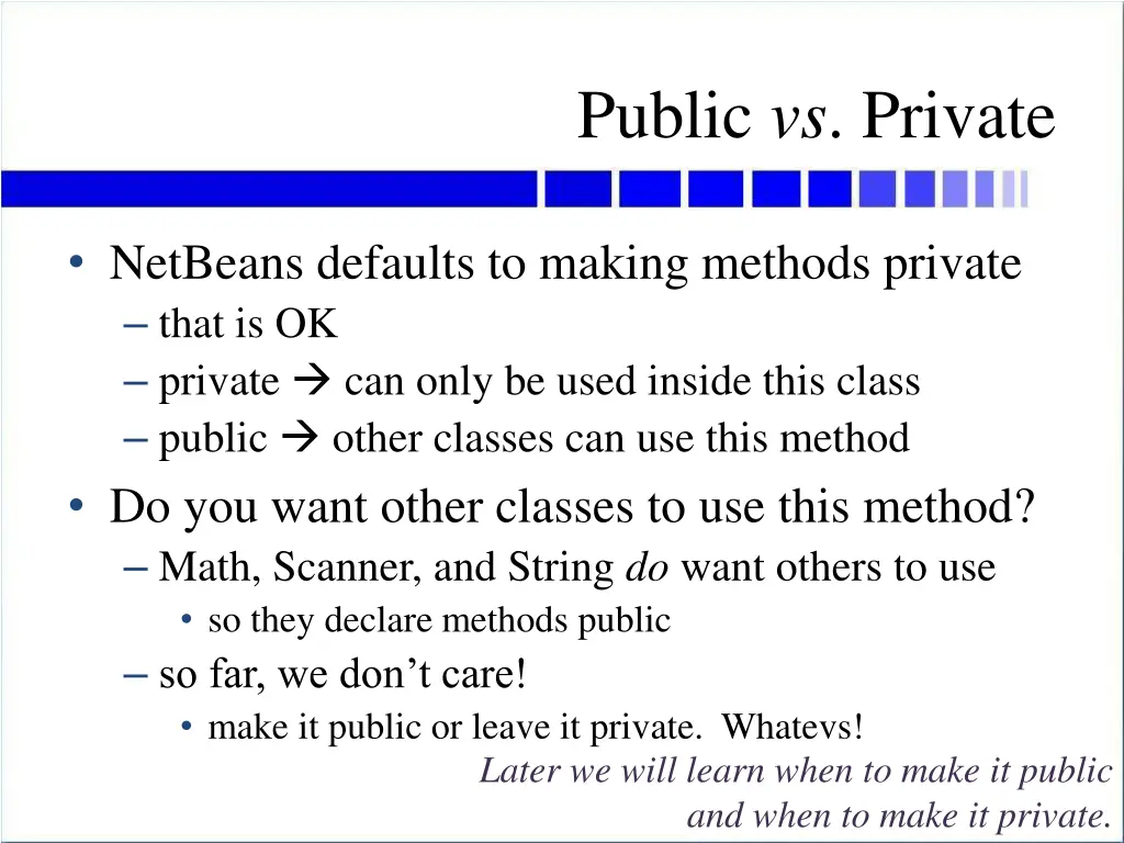 public vs private