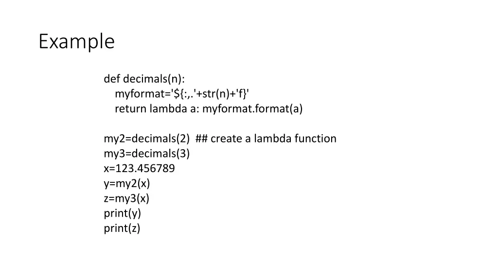 example