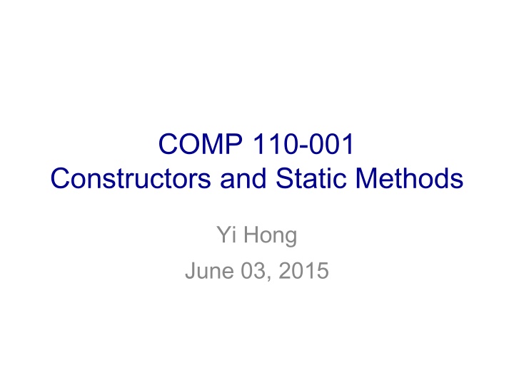 comp 110 001