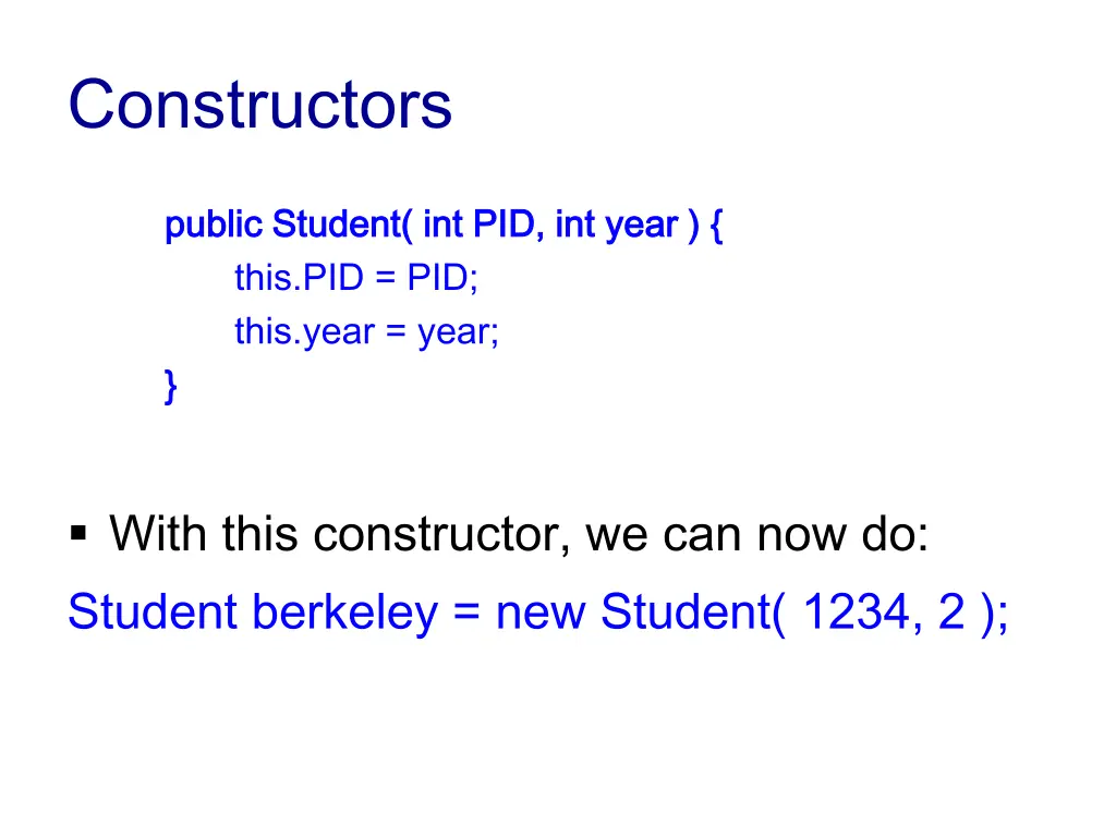 constructors 3