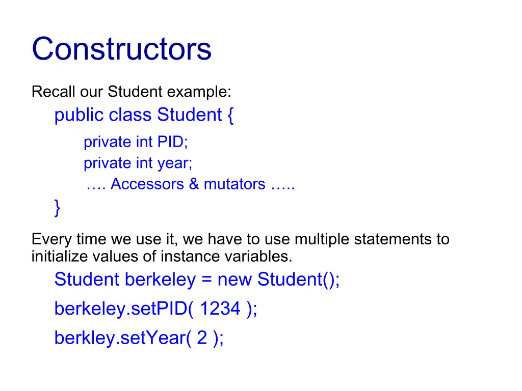 constructors