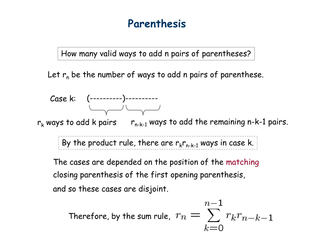 parenthesis 2