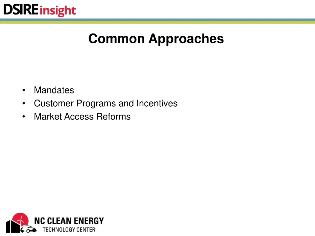 common approaches