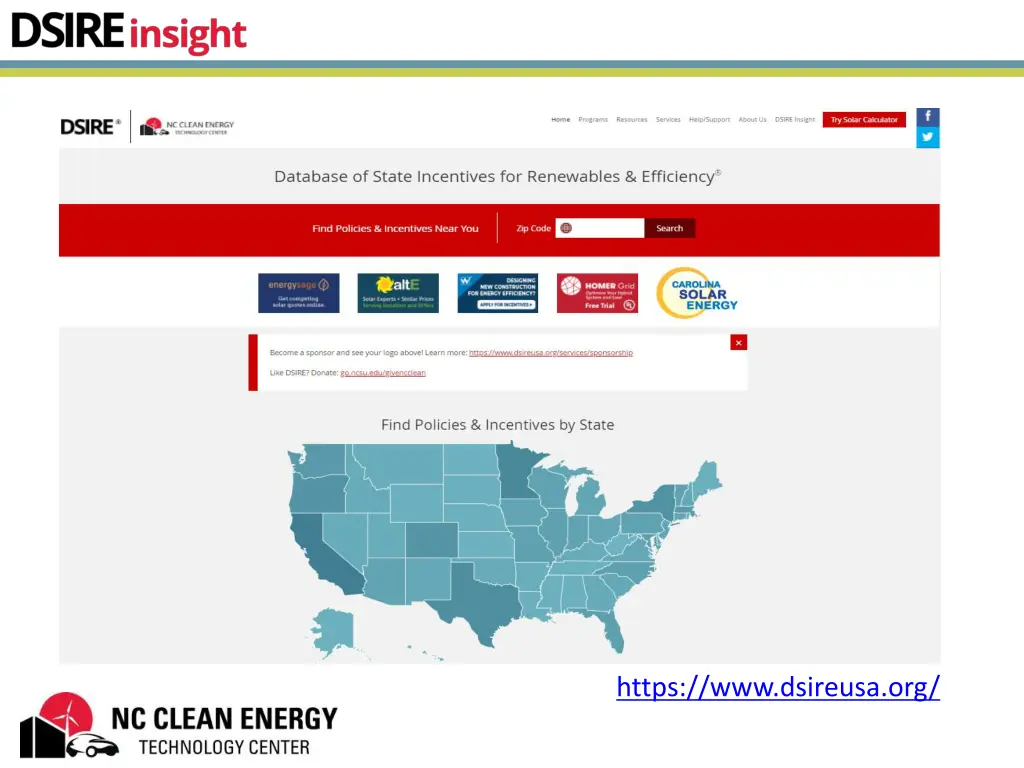 https www dsireusa org