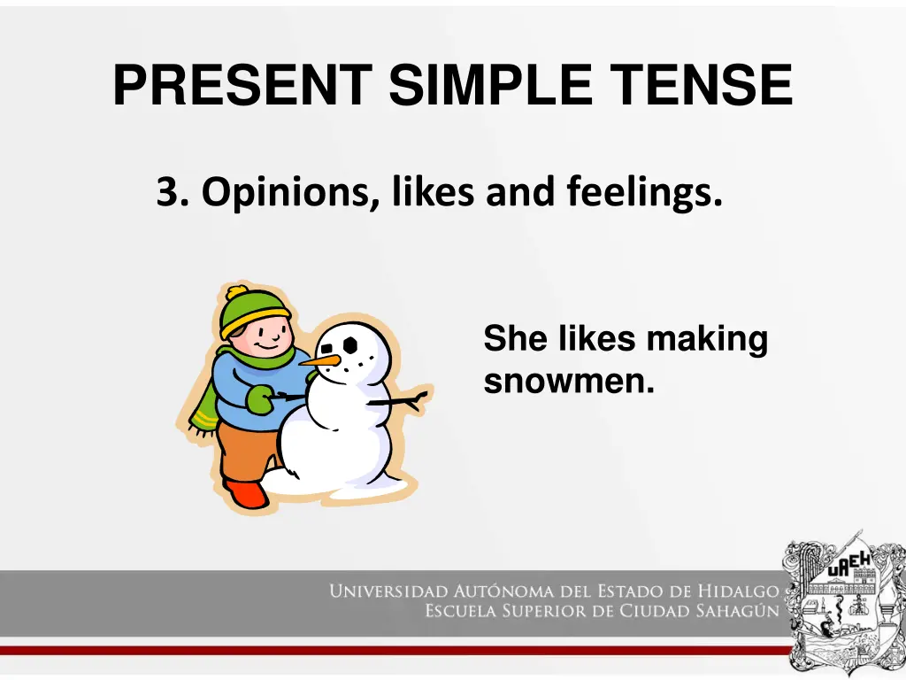 present simple tense 2