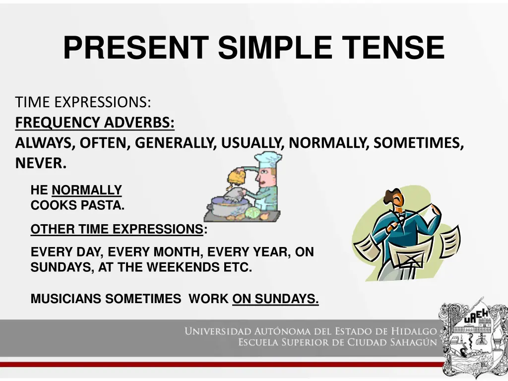 present simple tense 3