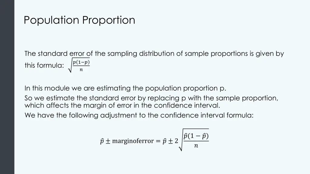 population proportion