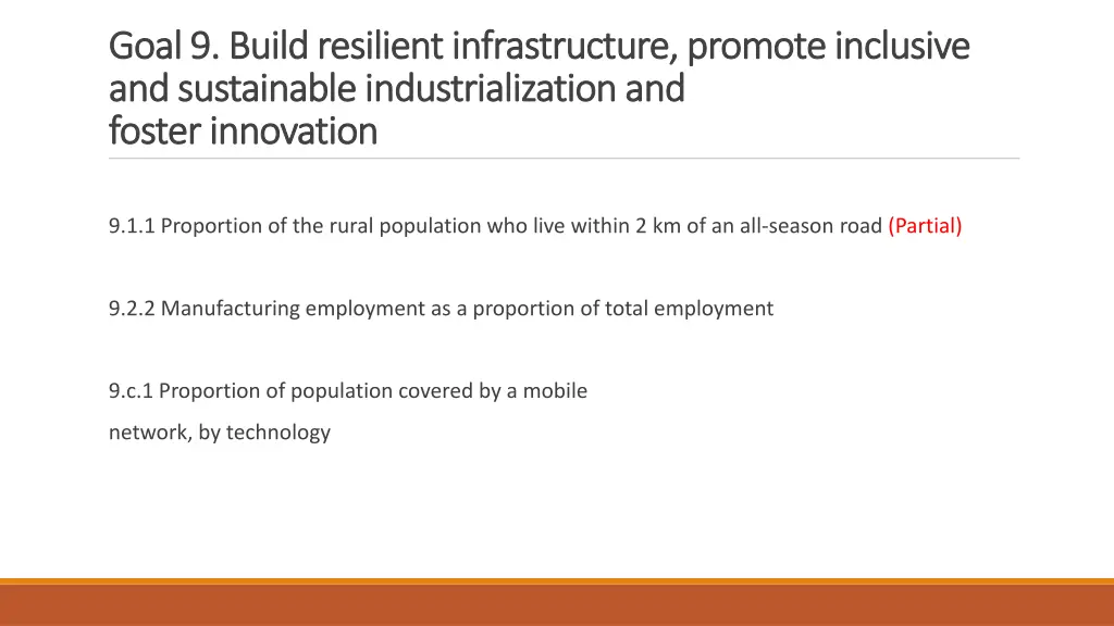 goal 9 build resilient infrastructure promote