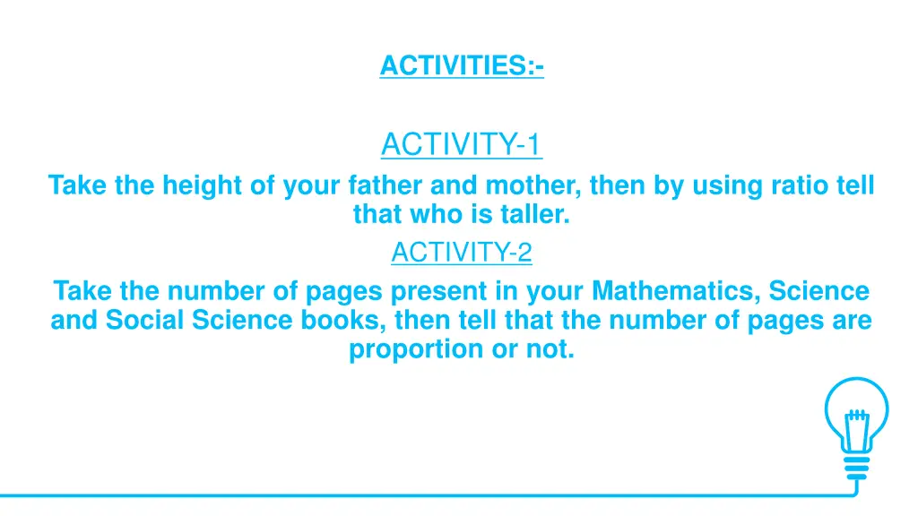 activities